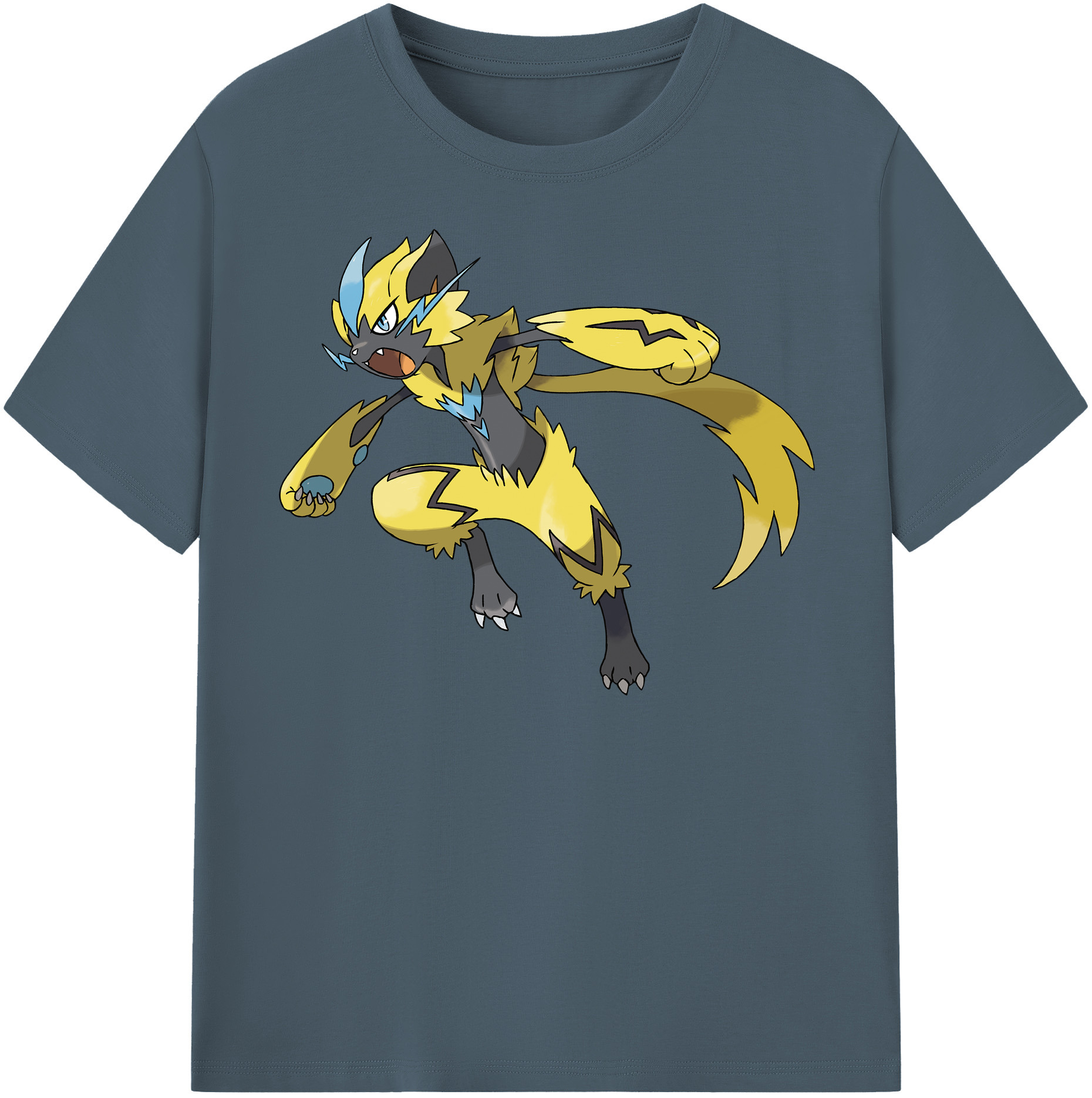 （画像用） ポケットモンスター Pokémon 綿100％半袖Tシャツ（フロントプリント）